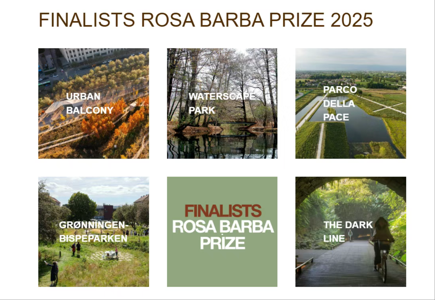 2025罗莎·芭芭拉奖8强公布，中国设计上榜！