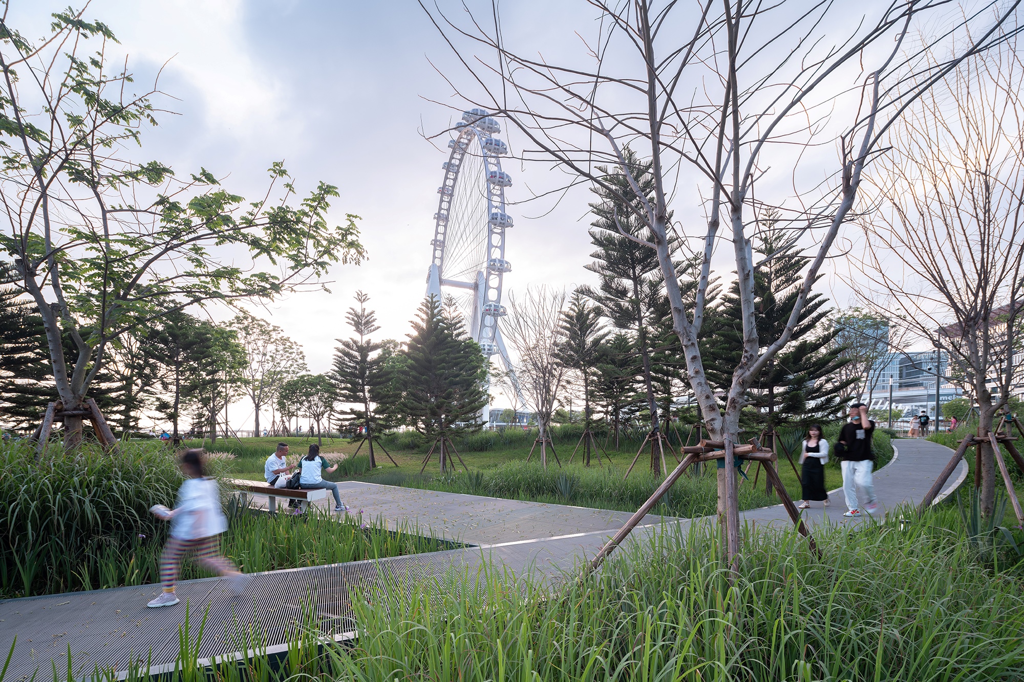 深圳西部海岸活力带宝安示范段景观设计 | AUBE欧博设计