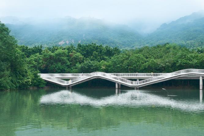 深圳二分桥步行桥设计 | 张健蘅建筑事务所
