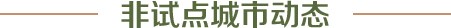 非试点城市动态